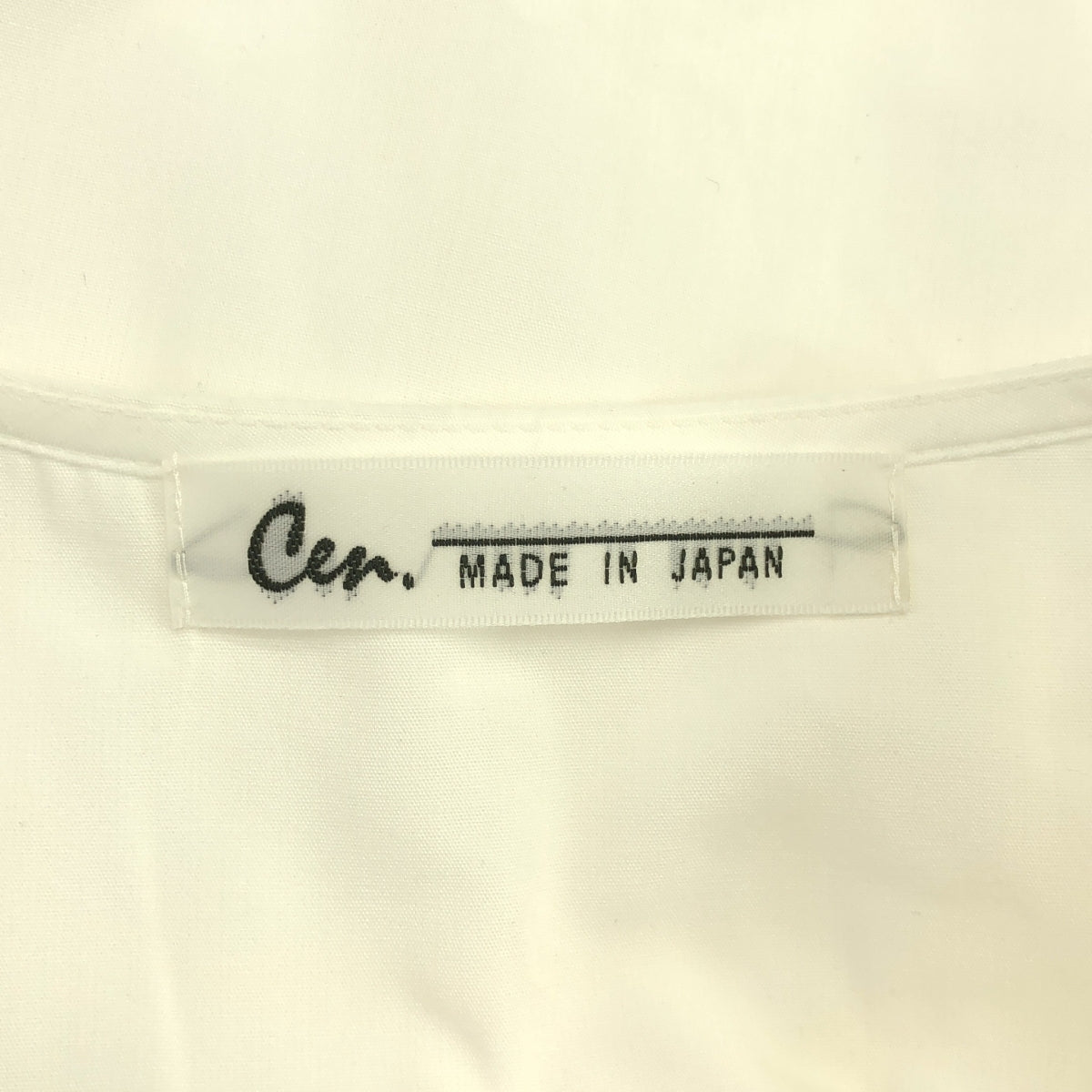 Cen. / セン | 袖リボン タックブラウス シャツ | F | レディース