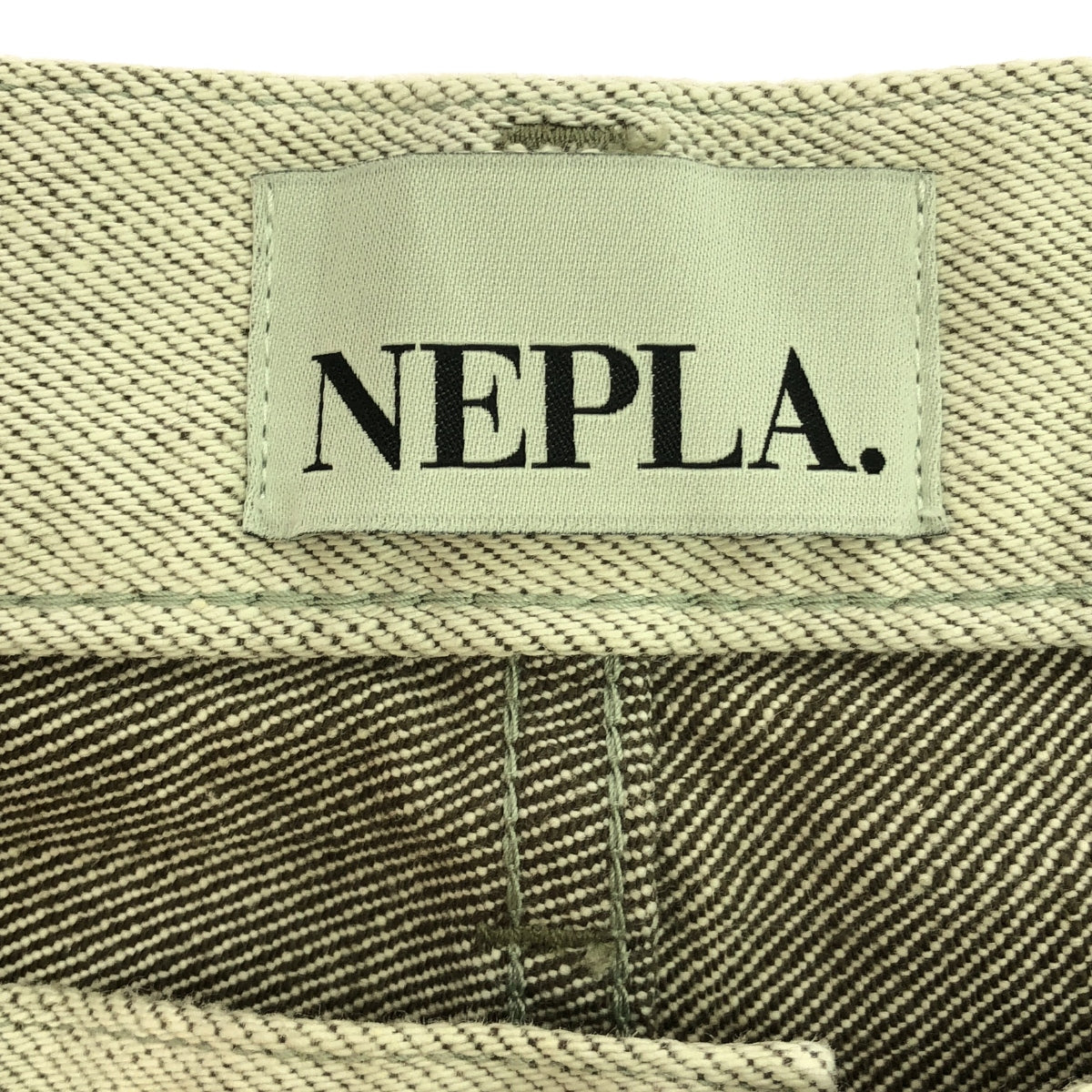 NEPLA. / ネプラ | ワイド デニムパンツ | 26 | グリーン | レディース