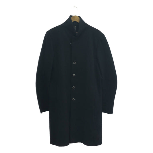 KAZUYUKI KUMAGAI ATTACHMENT | Cashmere blend stretch melton long coat | 2 | Men's
