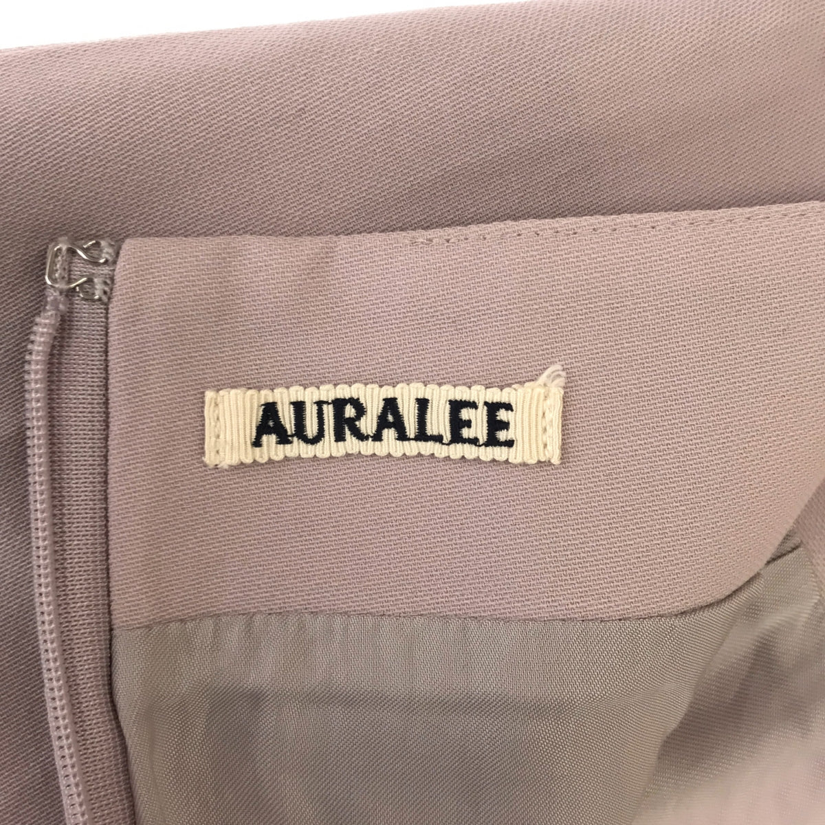 AURALEE / オーラリー | HARD TWIST WOOL DOBBY SKIRT スカート | 1 | ライトパープル | レディース