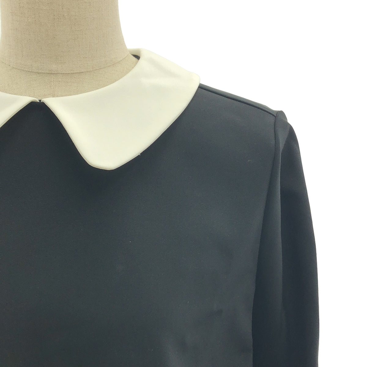 yori ヨリ ラウンドカラードレスブラウス ブラック 黒36 ラウンドカラードレスブラウス | all item| yori