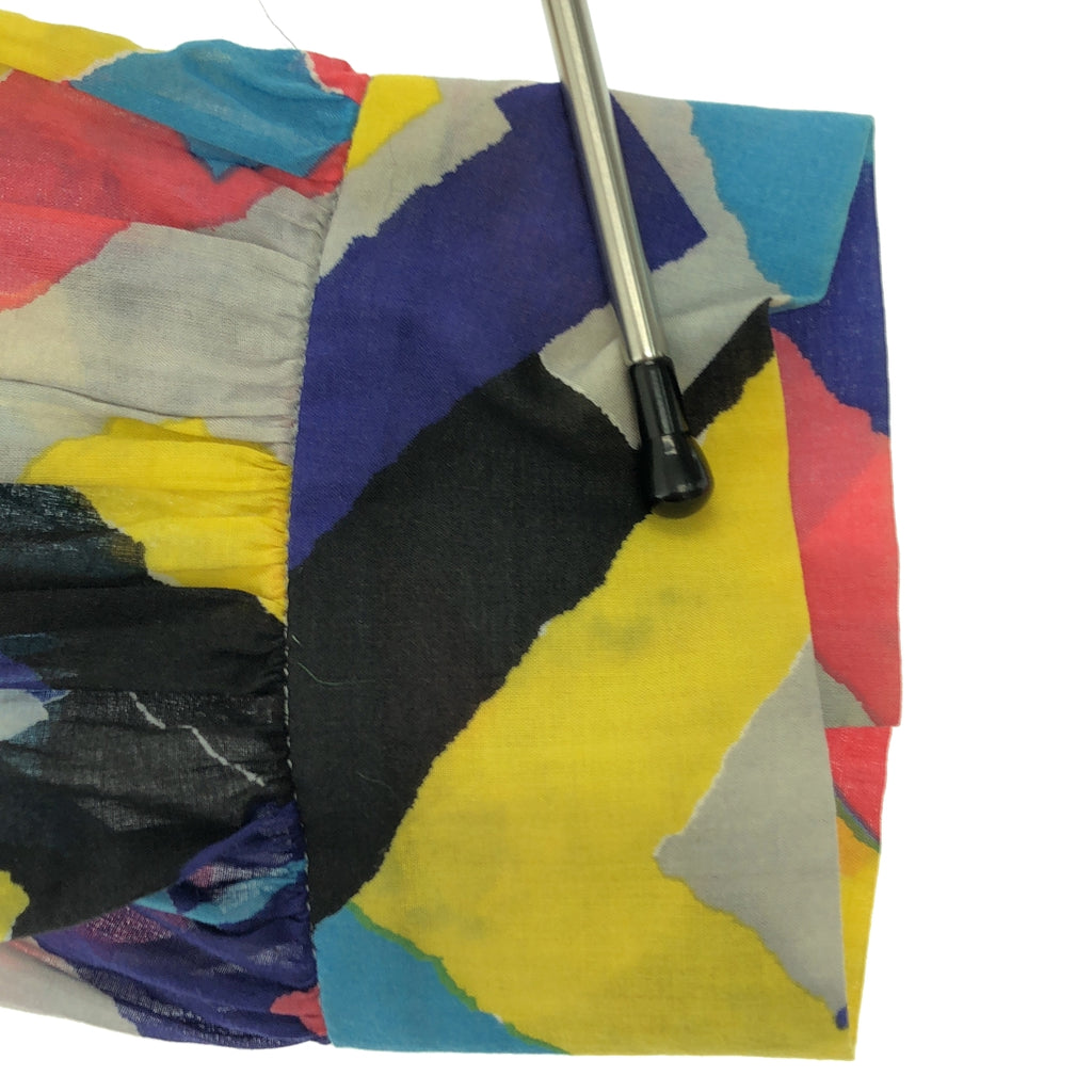 mina perhonen / ミナペルホネン | prism コットン 総柄 プルオーバー ワンピース | 36 | レディース