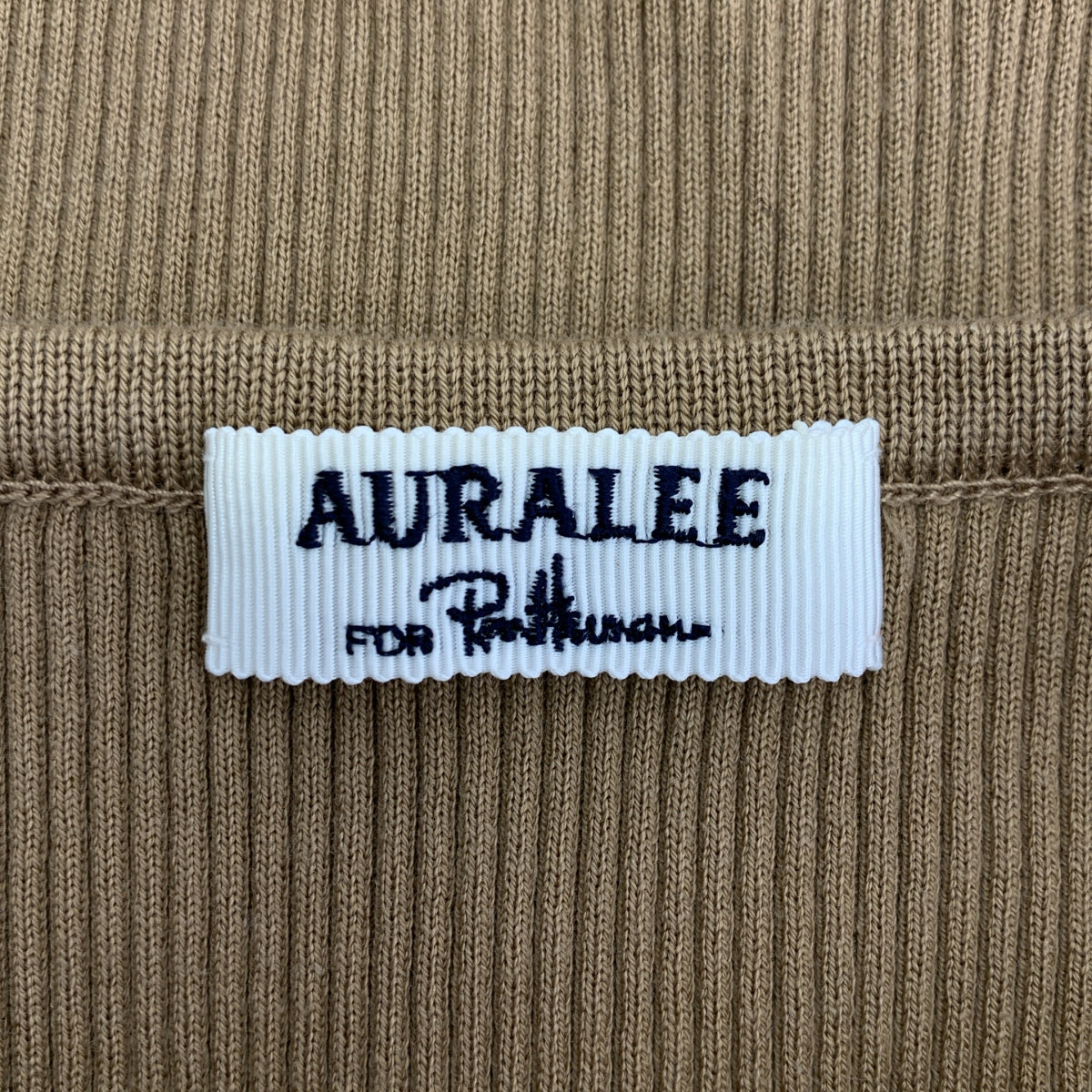 AURALEE / オーラリー | Ron Herman 別注 リブニット カットソー | 0 | レディース