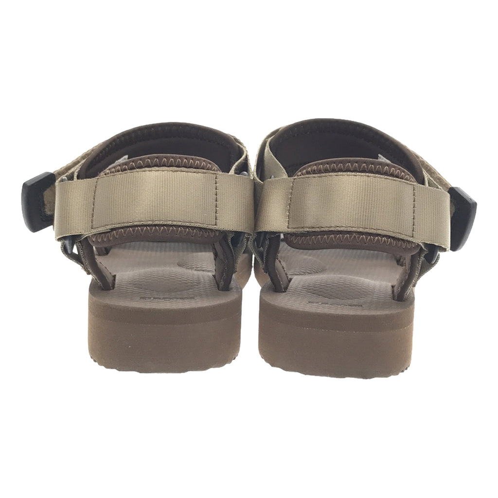 [品相良好] Suicoke |平底拉鍊涼鞋 |尺寸 23 |布朗 |女性的