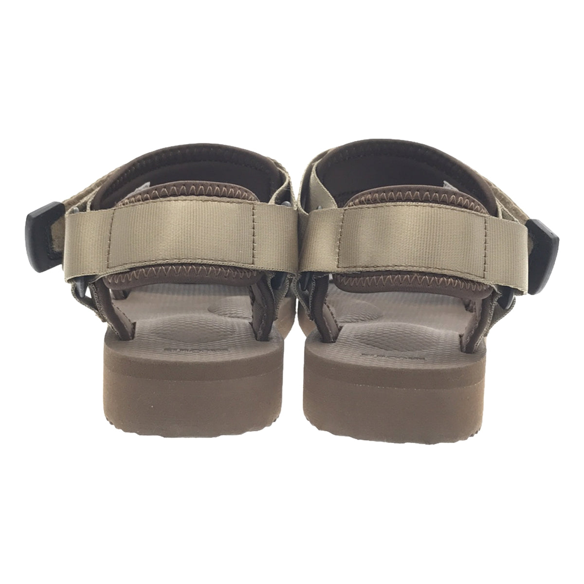 [Good Condition] Suicoke | Flat Zip Sandals | Size 23 | Brown | Women's