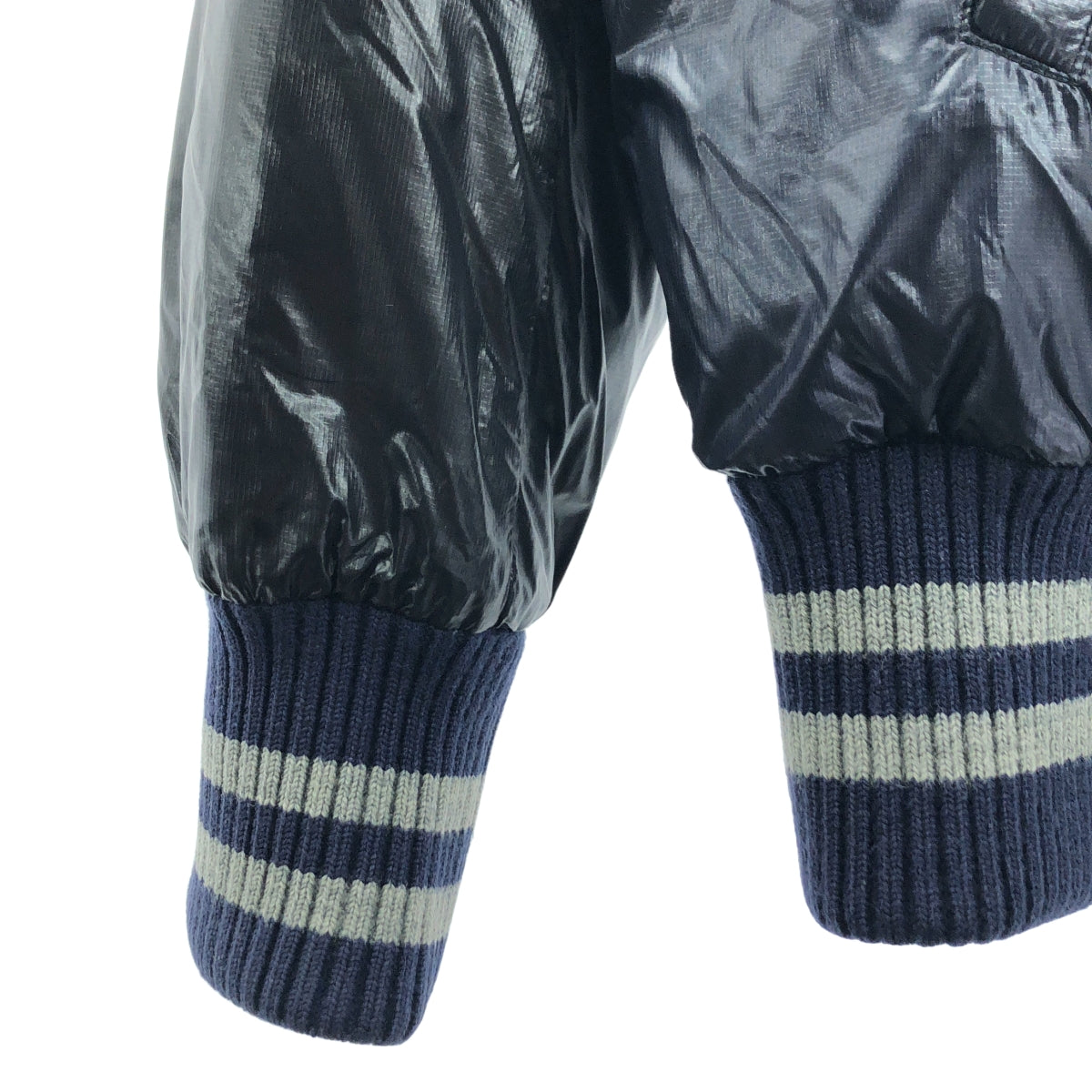 eye JUNYA WATANABE COMME des GARCONS MAN / アイジュンヤワタナベ マン | 2020AW | ×THE NORTH FACE ノースフェイス / ナイロン リップストップ ダウン ブルゾン | M | ネイビー / ブラック | メンズ