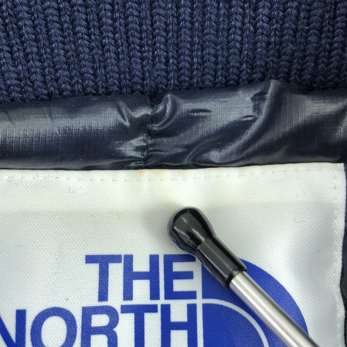 eye JUNYA WATANABE COMME des GARCONS MAN / アイジュンヤワタナベ マン | 2020AW | ×THE NORTH FACE ノースフェイス / ナイロン リップストップ ダウン ブルゾン | M | ネイビー / ブラック | メンズ