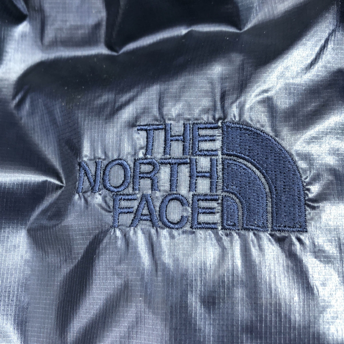 eye JUNYA WATANABE COMME des GARCONS MAN / アイジュンヤワタナベ マン | 2020AW | ×THE NORTH FACE ノースフェイス / ナイロン リップストップ ダウン ブルゾン | M | ネイビー / ブラック | メンズ