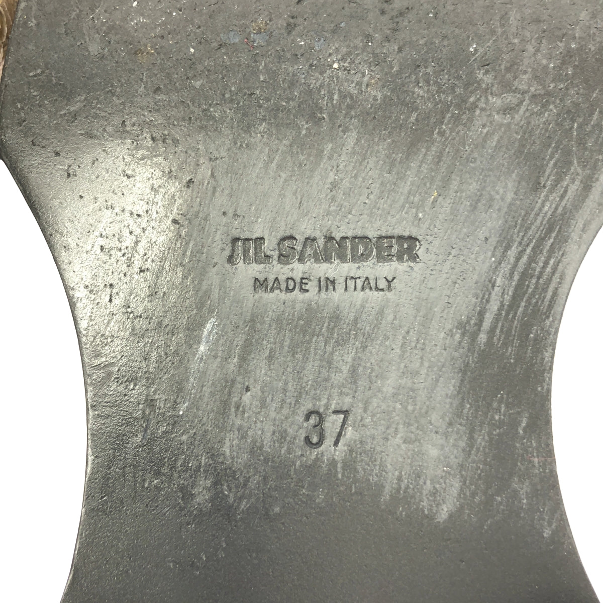 JIL SANDER / 질산더 | 가죽 광장 투 개더 로퍼 | 37 | 베이지 | 여성