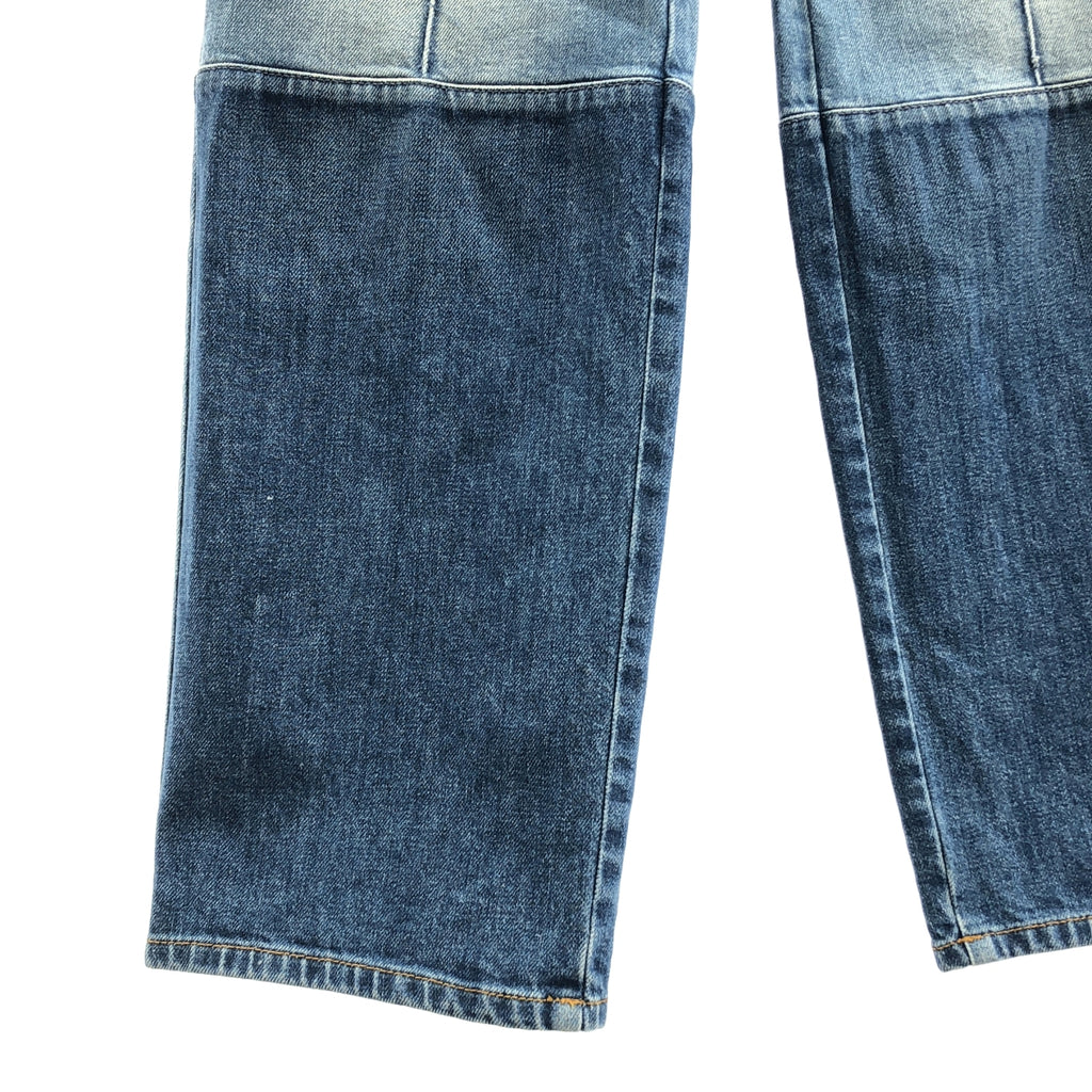 STELLA McCARTNEY / ステラマッカートニー | ロゴボタン パッチ センタープレス デニムパンツ | 28 | レディース