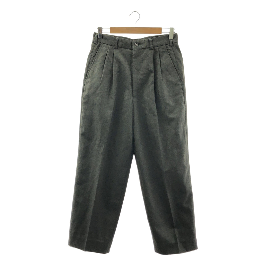 COMME des GARCONS HOMME / 콤데 갤슨 옴므 | 1989SS | 울 2 탁 슬랙스 | M |