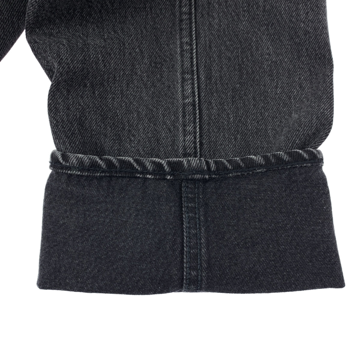 COMOLI | 黑色五口袋牛仔褲 | 1 | 男士