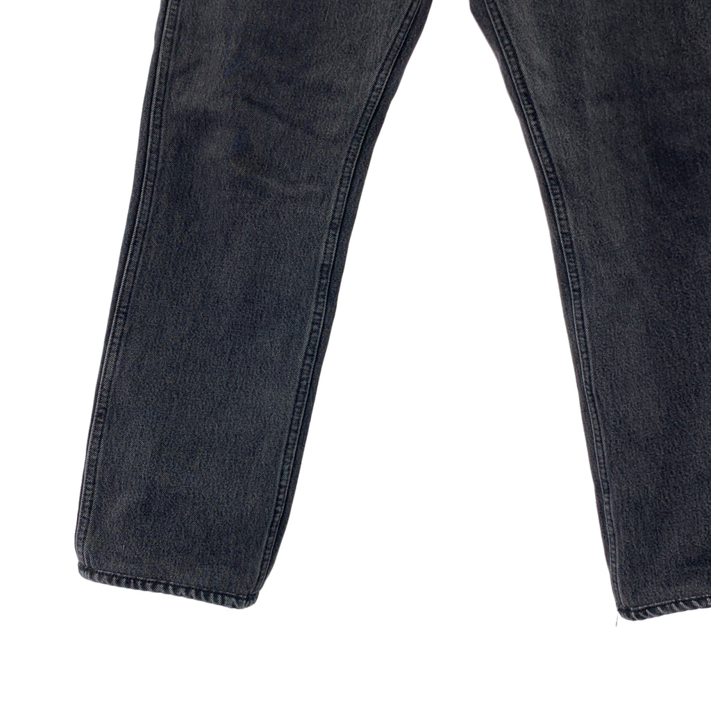 COMOLI | 黑色五口袋牛仔褲 | 1 | 男士