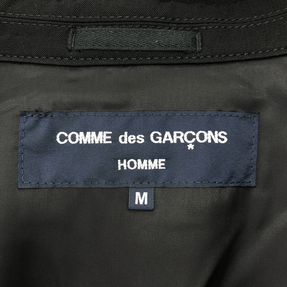 COMME des GARCONS HOMME / 콤데 갤슨 옴므 | 2021AW | 울 가바 3B 재킷 | M |