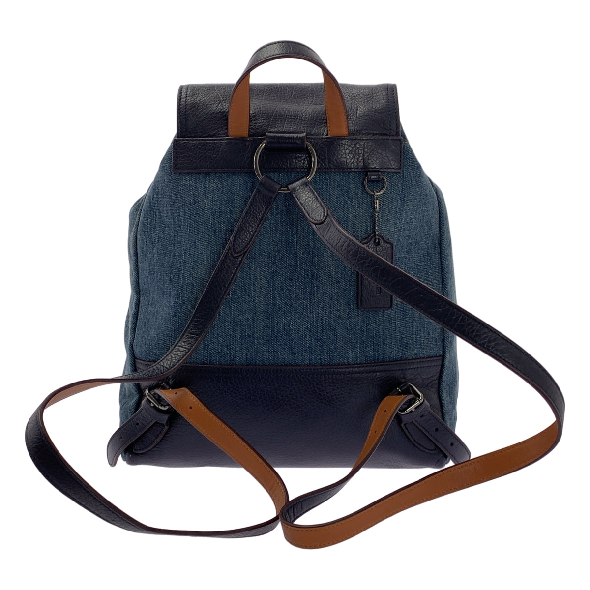 【美品】COACH コーチ クリオ リュック レザー デニム 500ml収納可 COACH / コーチ | デニム レザー バックパック リュック | – KLD