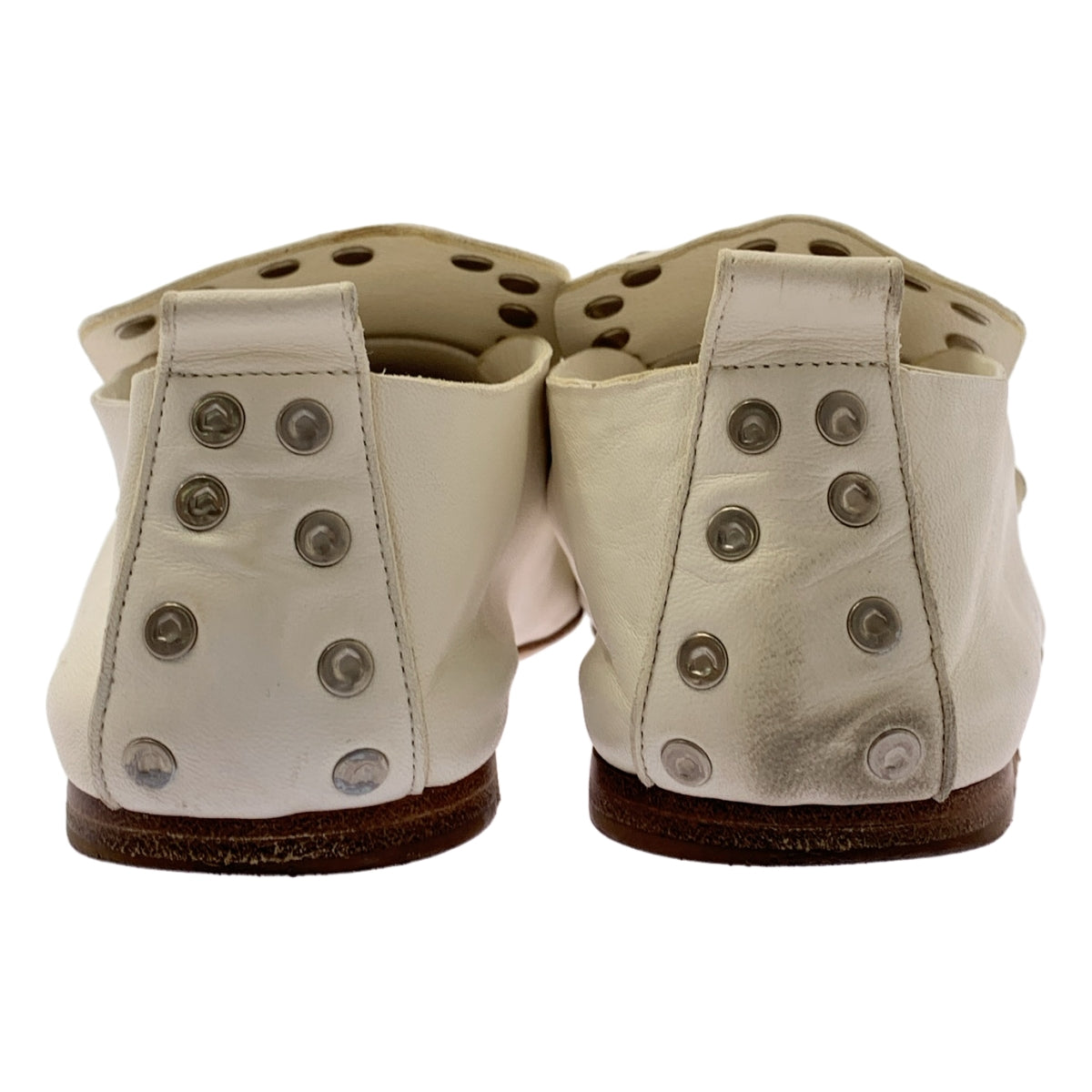 CELINE / セリーヌ | フィービー期 レザー リベットローファー | 35 | レディース