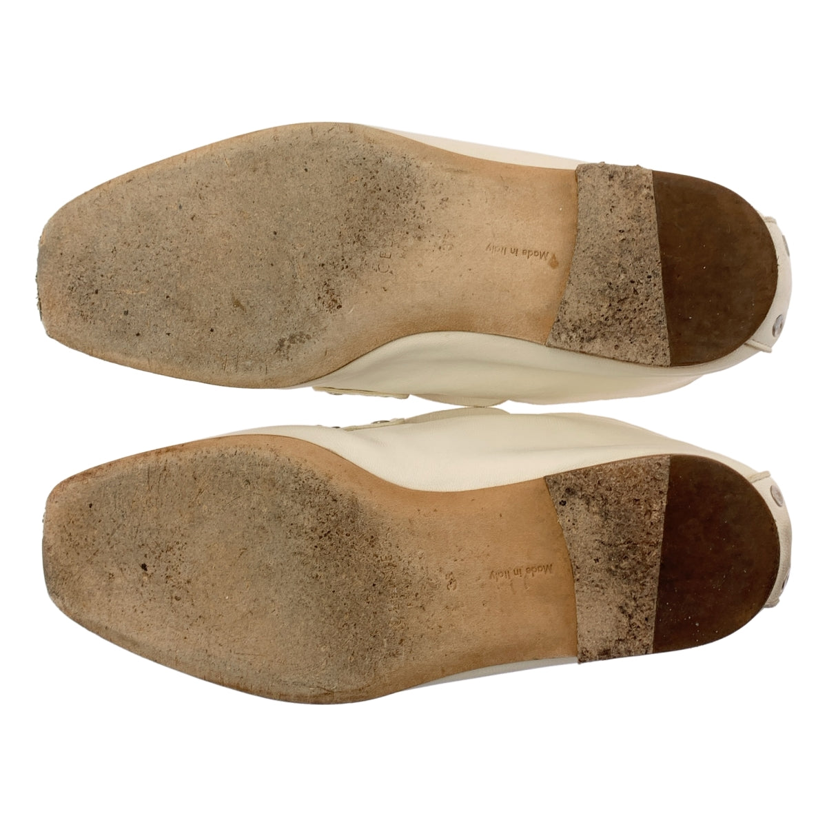 CELINE / セリーヌ | フィービー期 レザー リベットローファー | 35 | レディース