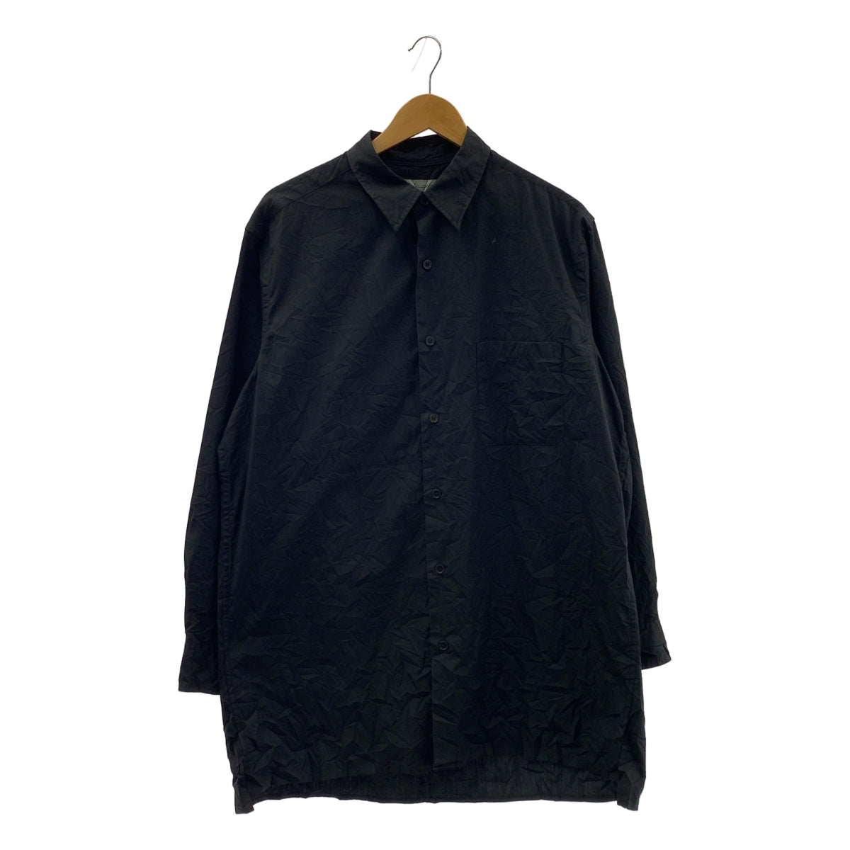YOHJI YAMAMOTO POUR HOMME / ヨウジヤマモトプールオム | 2022SS | Z-BIG定番シワ加工 シャツ | 2 | メンズ
