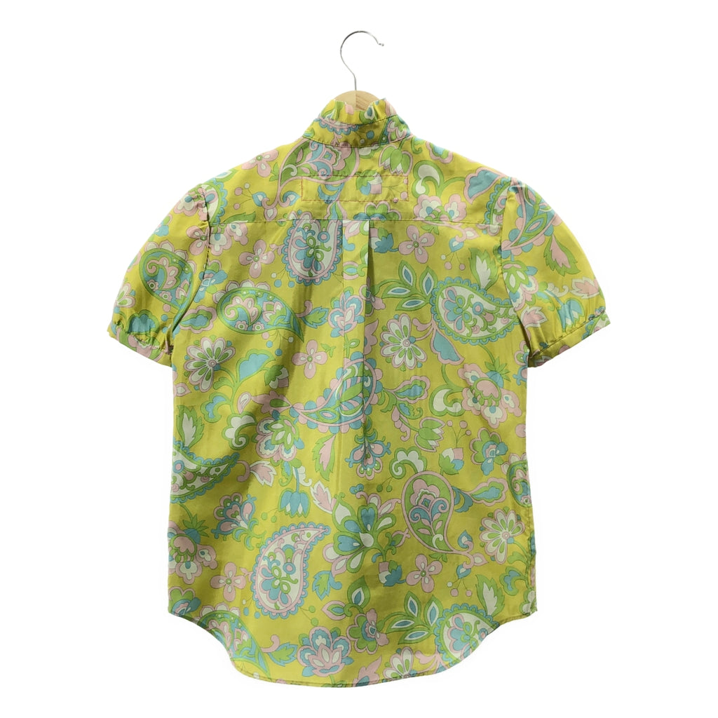 JUNYA WATANABE MAN PINK | 2005SS | 滿版印花泡泡袖襯衫 | S碼 | 多色 | 女款