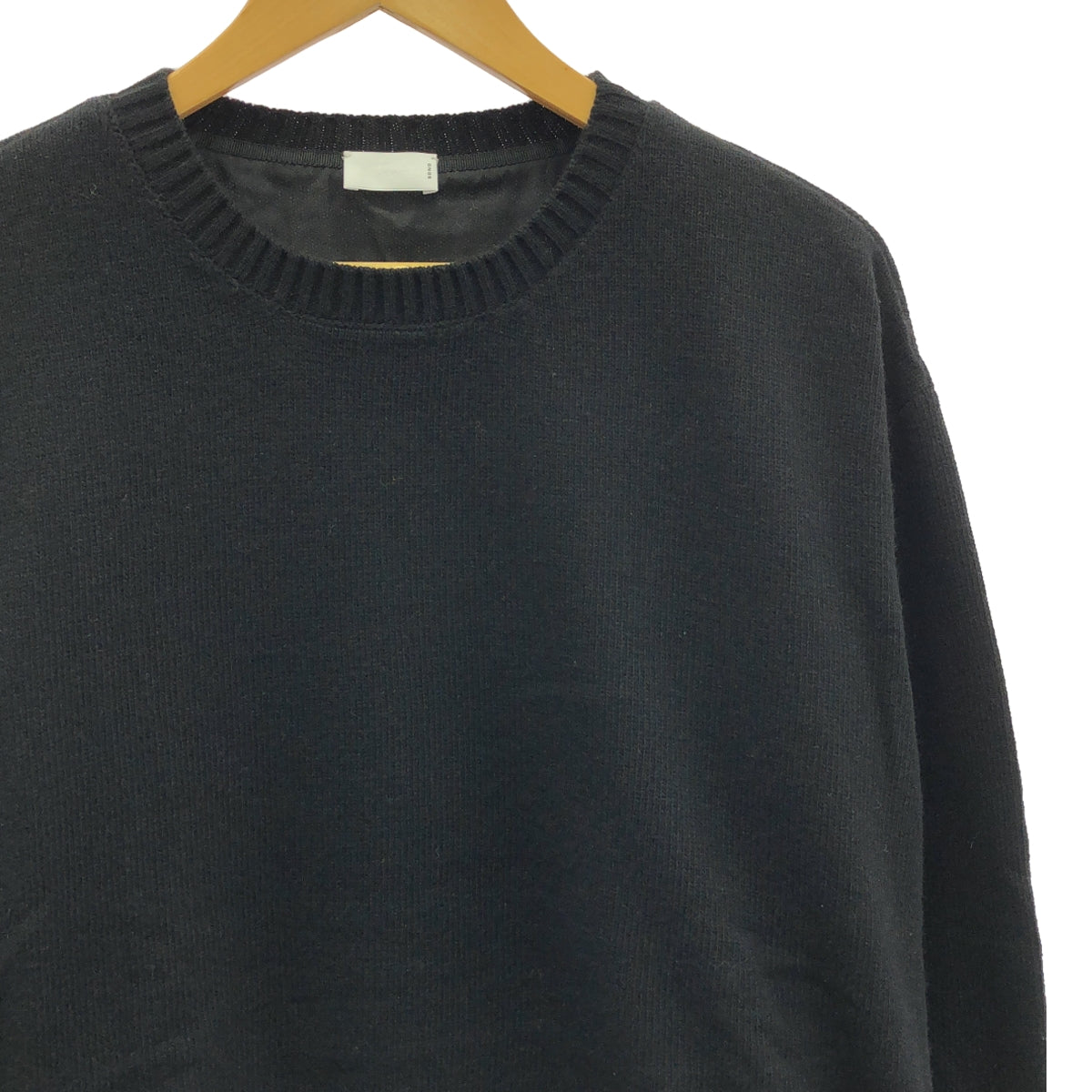 sono / sono | Layered pullover knit | 1 | Black | Women's