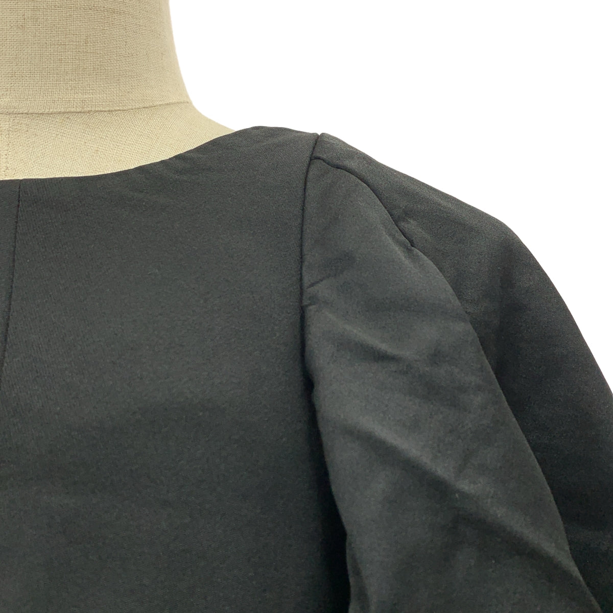 COMME des GARCONS / コムデギャルソン | 2018SS | ボリュームスリーブ バックジップ プルオーバー ワンピース | S | レディース