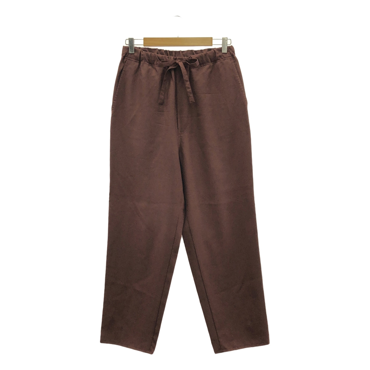 [品相良好] YLEVE |羊毛抽繩褲 |尺寸 2 |布朗 |女性的