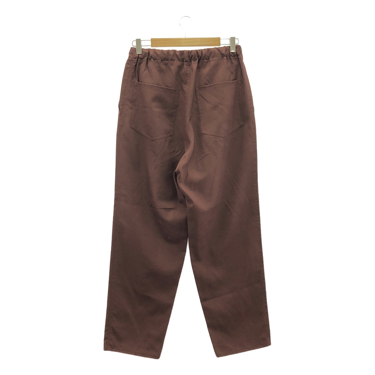 【美品】  YLEVE / イレーヴ | ウール ドローコード パンツ | 2 | ブラウン | レディース