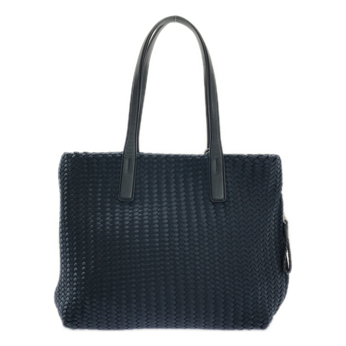 P.i.d / ピーアイディー | レザーハンドル メッシュ トートバック / ロゴチャーム |