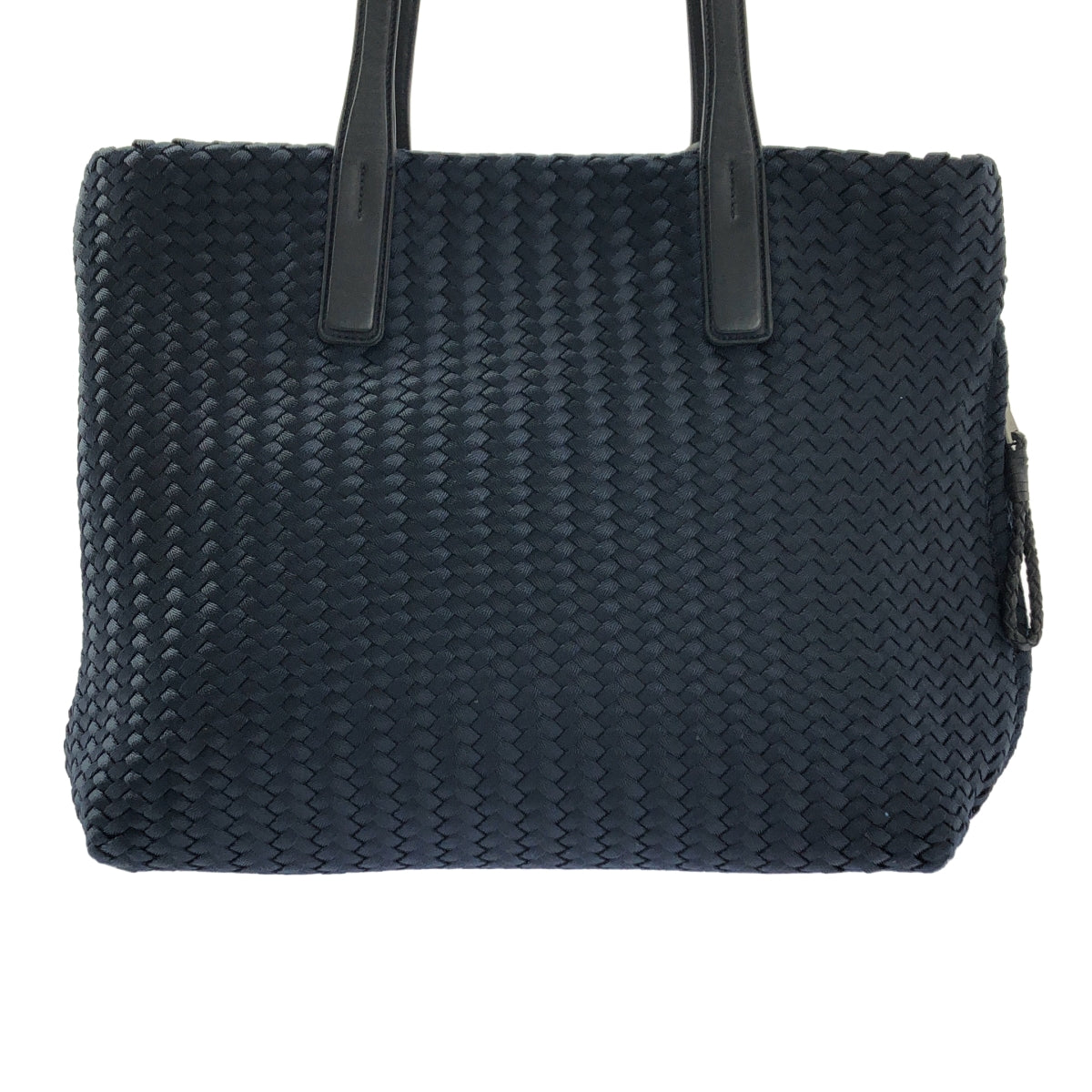 P.i.d / ピーアイディー | レザーハンドル メッシュ トートバック / ロゴチャーム |