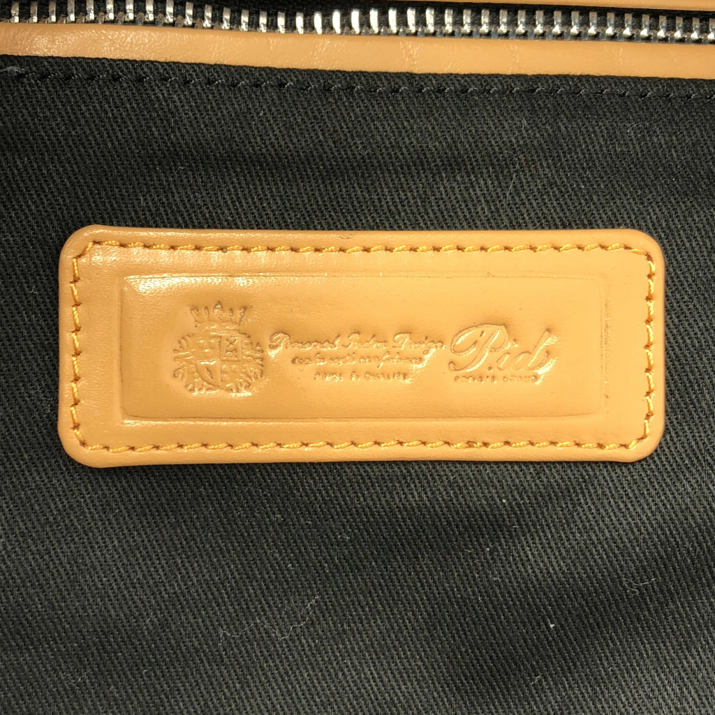 P.i.d / ピーアイディー | レザーハンドル メッシュ トートバック / ロゴチャーム |