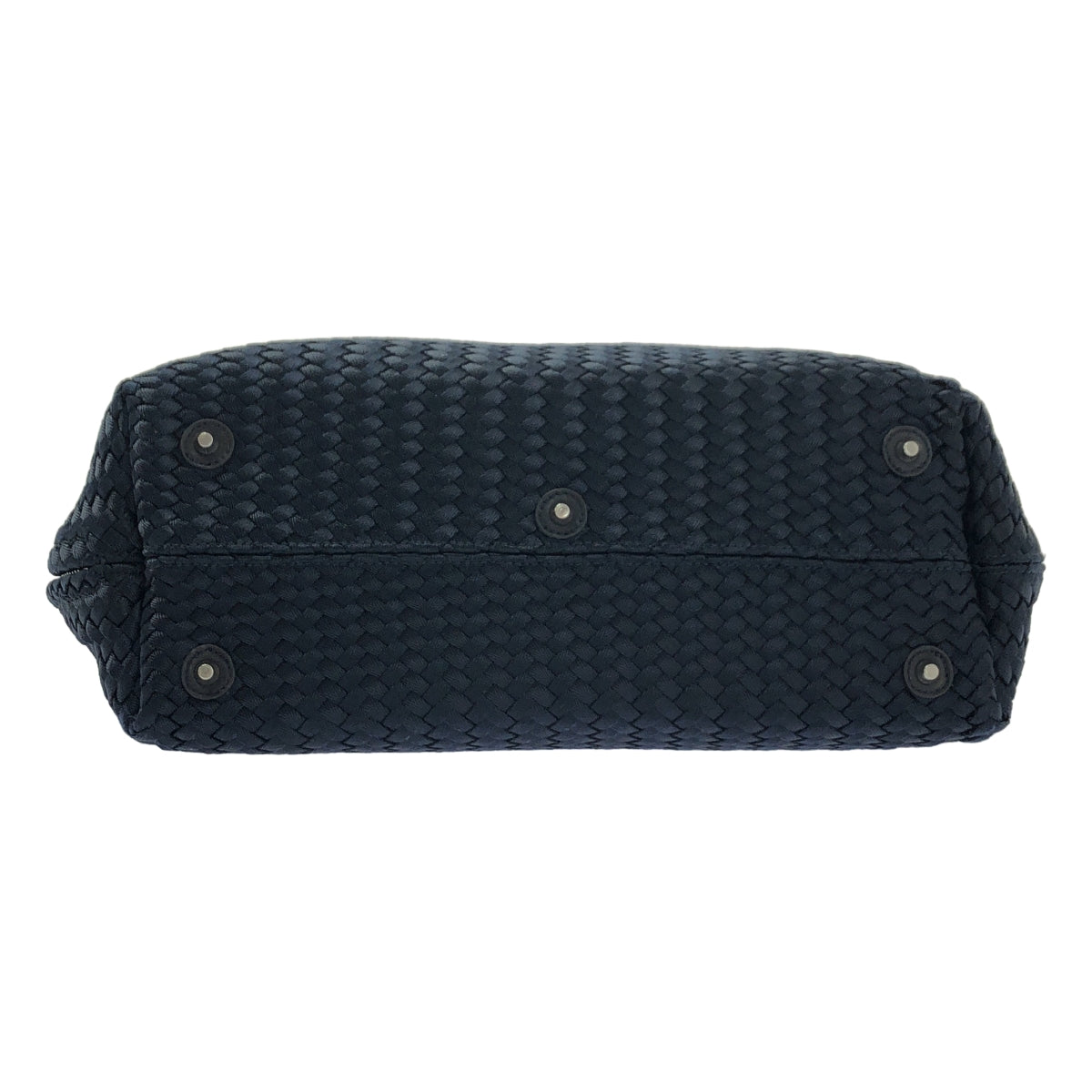 P.i.d / ピーアイディー | レザーハンドル メッシュ トートバック / ロゴチャーム |