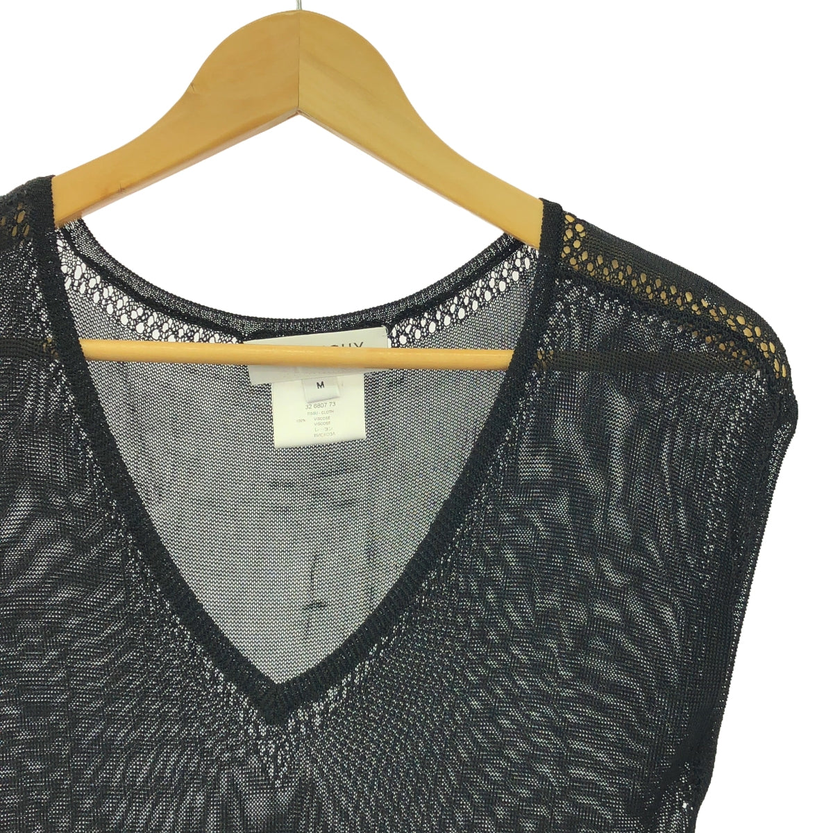 GIVENCHY | Rayon knit vest | M | Women's