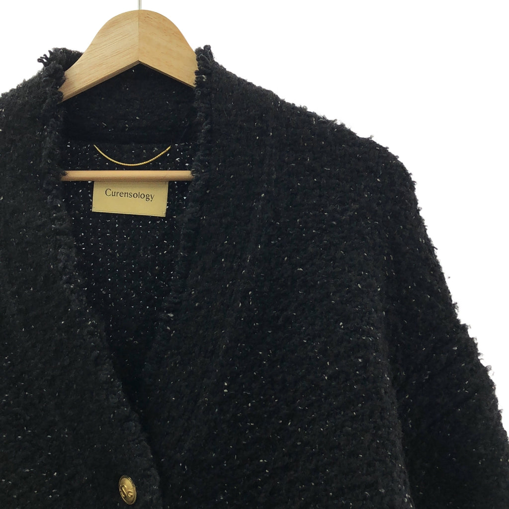 Curensology | Tweedy 紗線開襟衫 | F 碼 | 女款