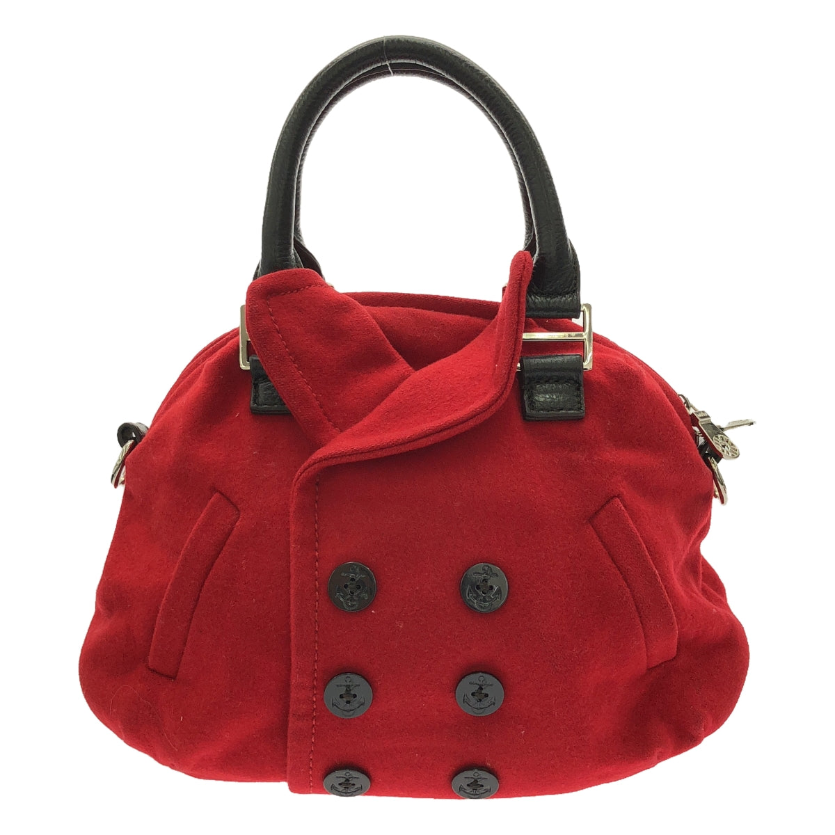 MUTA | 2-way P-coat-like shoulder bag | Red | Women's