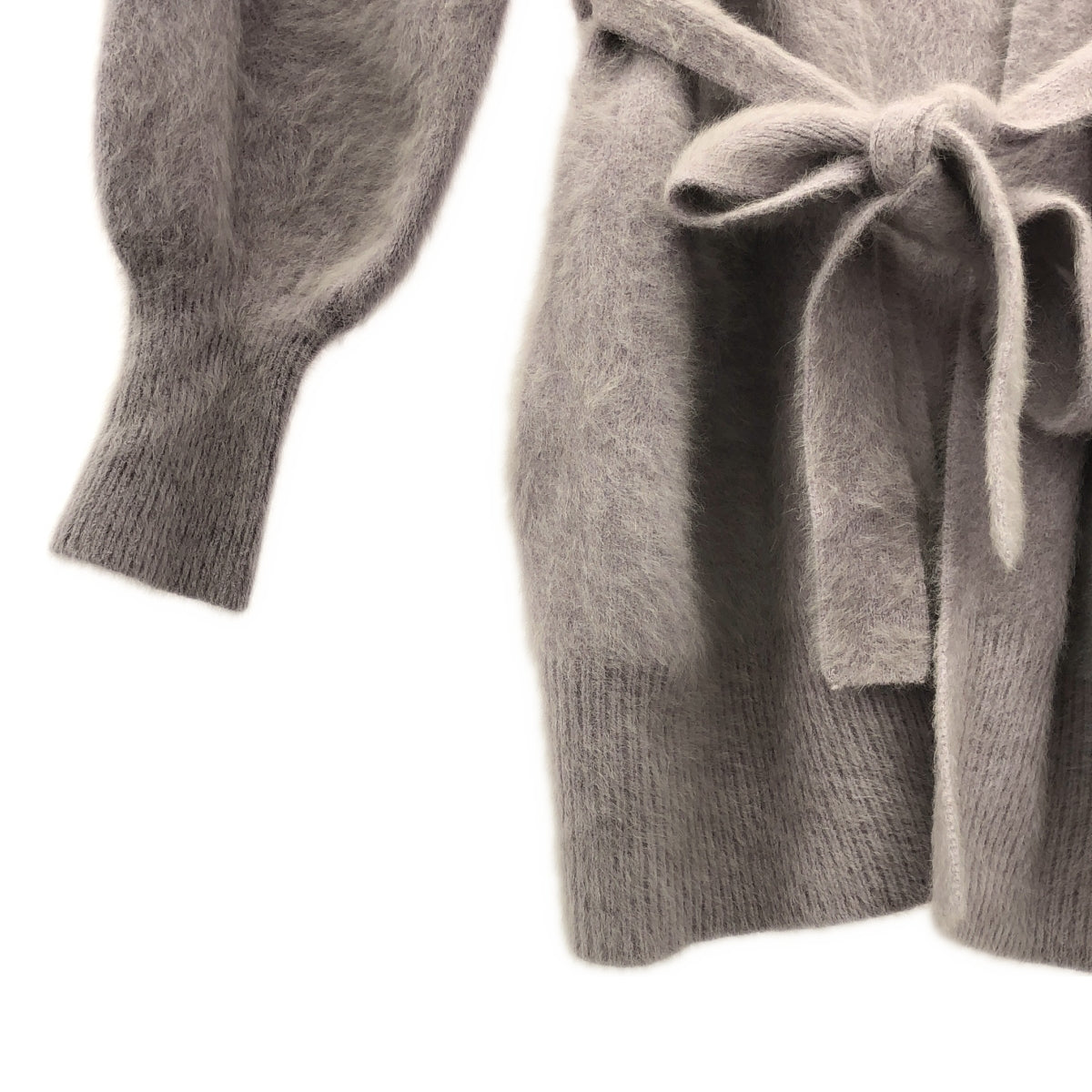 Loulou Willoughby | Wool Cashmere Robe Cardigan | 2 | Lavender | Women's