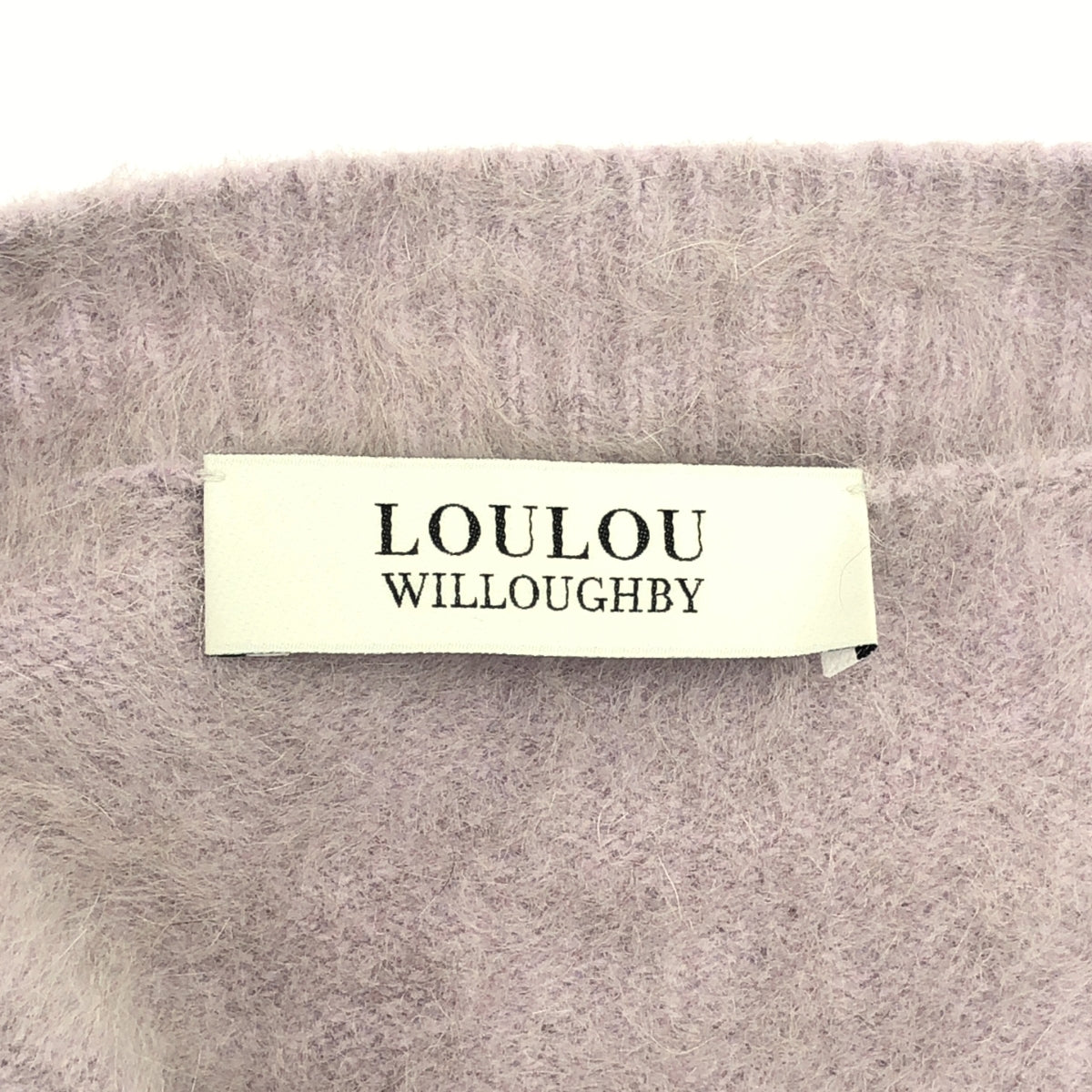 Loulou Willoughby | Wool Cashmere Robe Cardigan | 2 | Lavender | Women's