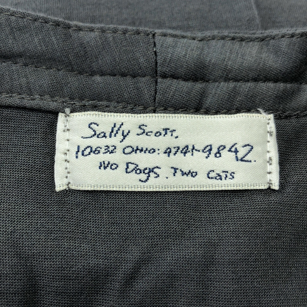 Sally Scott / サリースコット | リヨセル レース装飾 ロングカーディガン | L | グレー | レディース