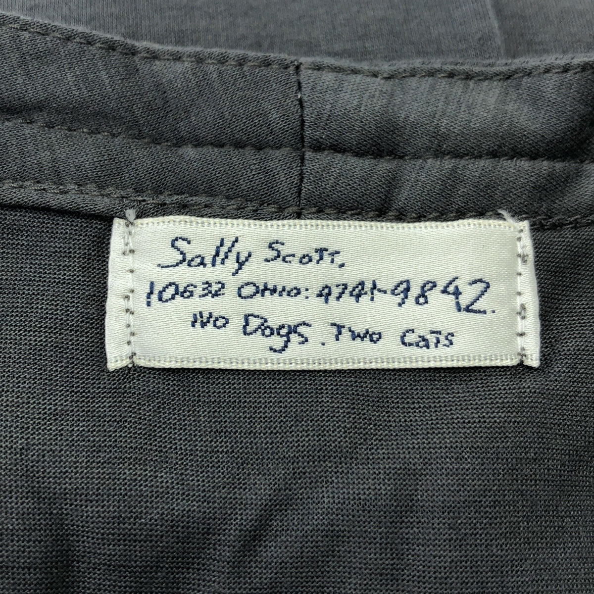 Sally Scott / サリースコット | リヨセル レース装飾 ロングカーディガン | L | グレー | レディース