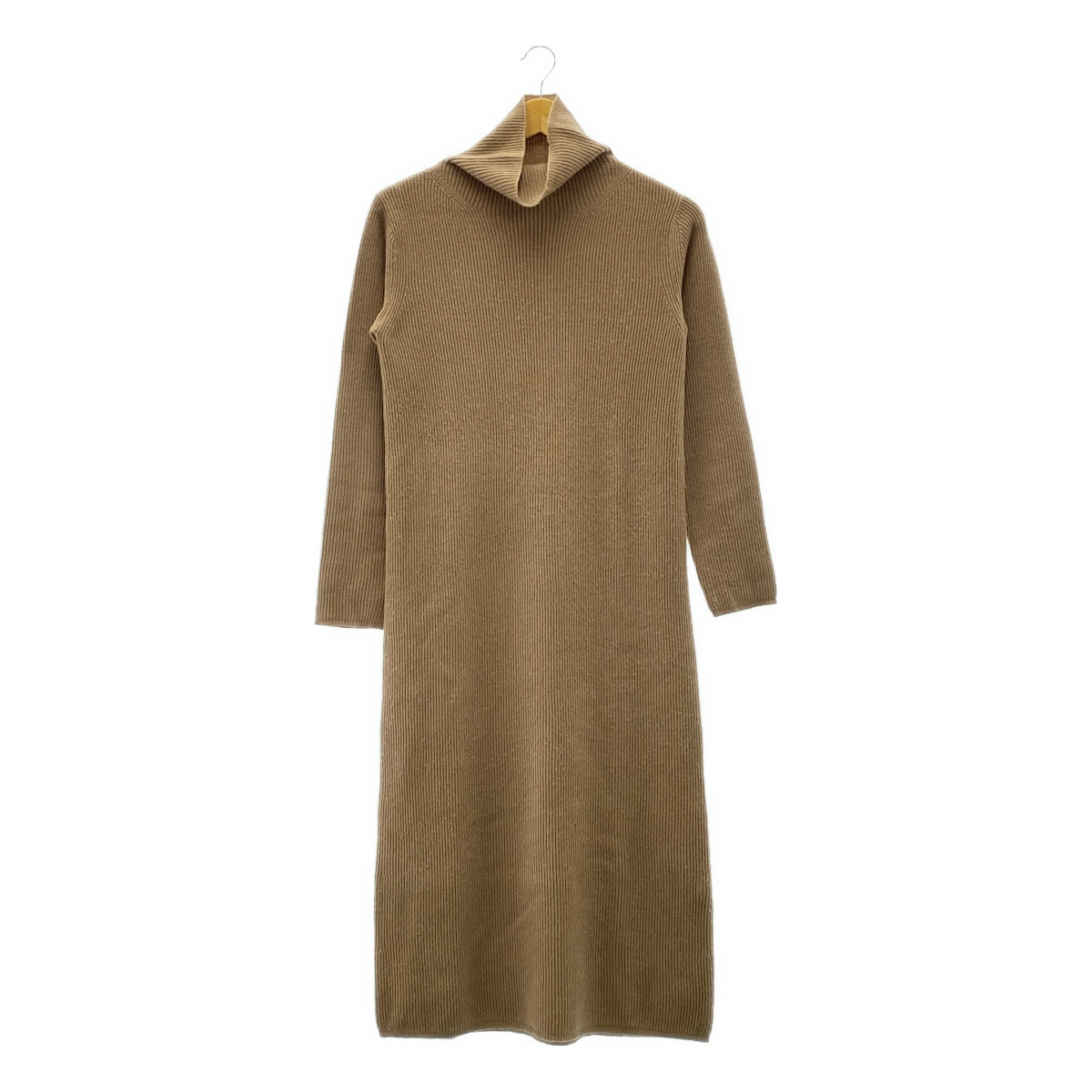 S MAX MARA / 에스맥스 마라 | 울 캐시미어 리브 터틀넥 원피스 | S |