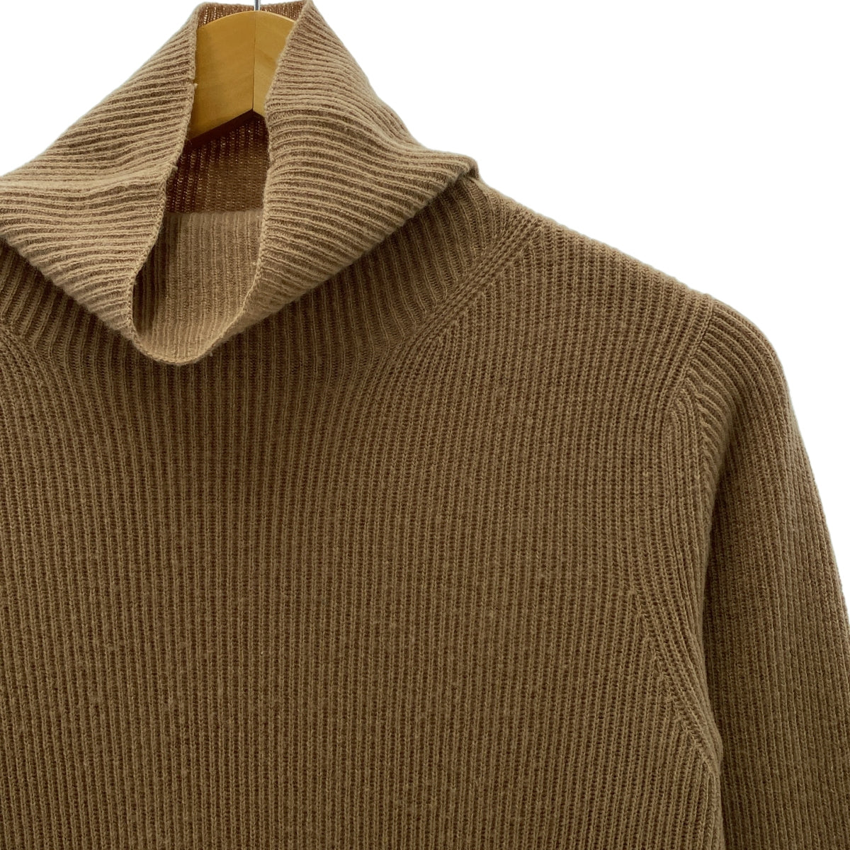 S MAX MARA / 에스맥스 마라 | 울 캐시미어 리브 터틀넥 원피스 | S |