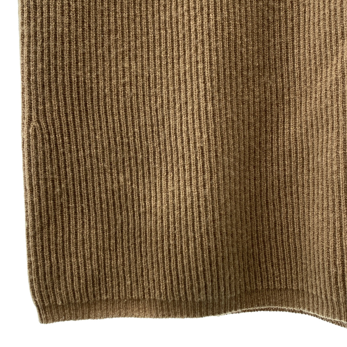 S MAX MARA / エスマックスマーラ | ウール カシミヤ リブ タートルネック ワンピース | S | レディース