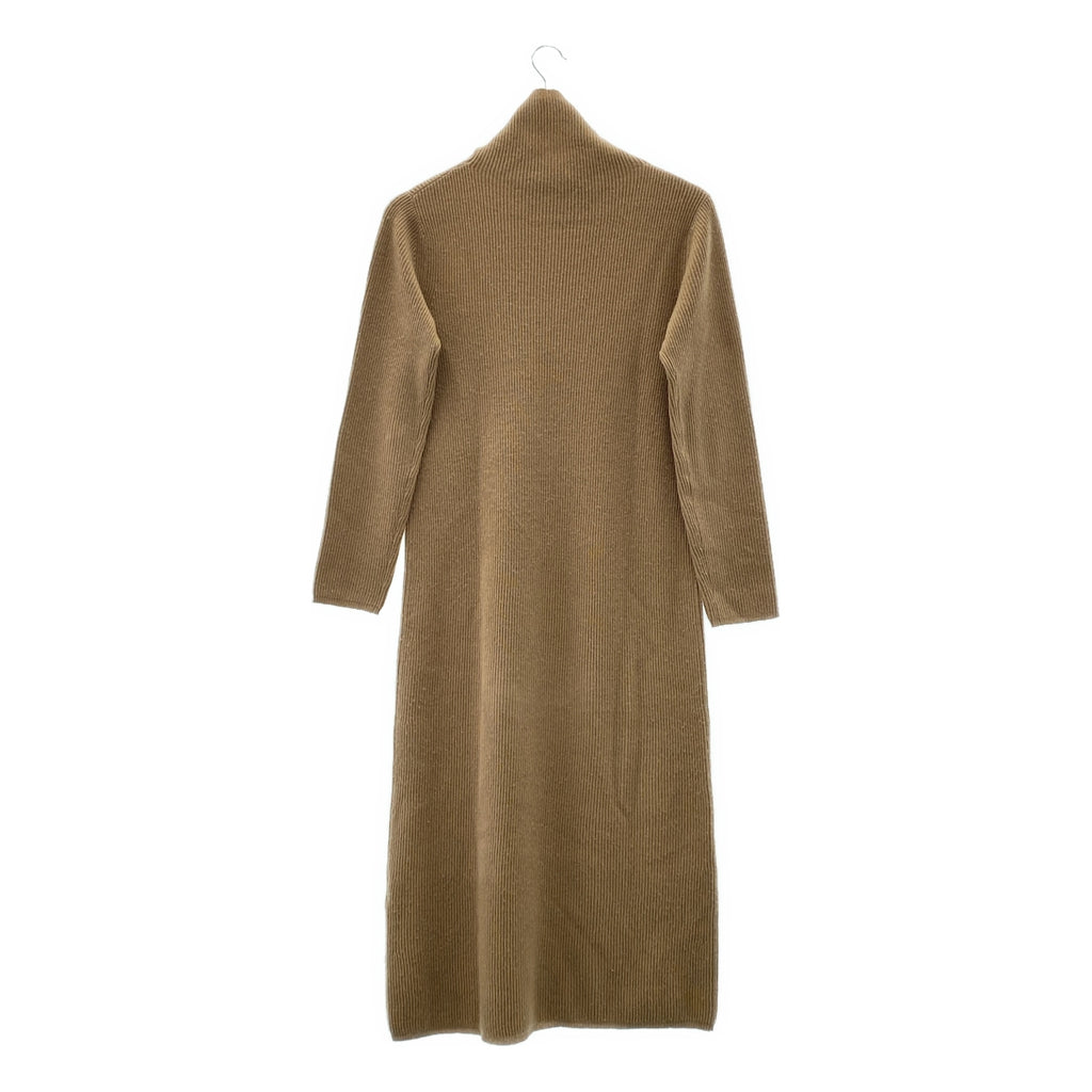 S MAX MARA / 에스맥스 마라 | 울 캐시미어 리브 터틀넥 원피스 | S |