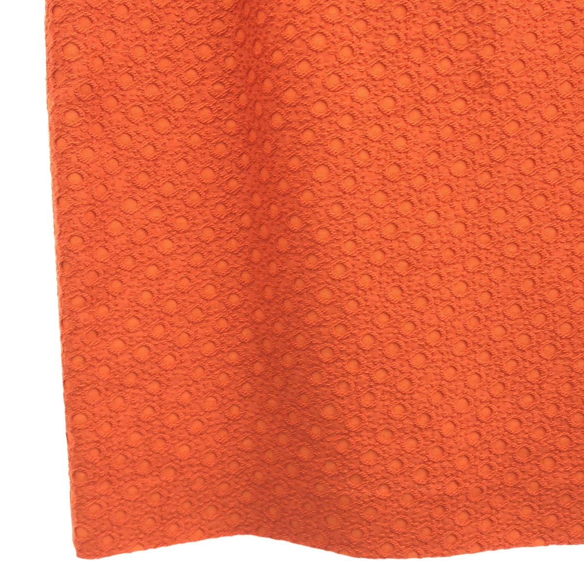 AGNONA | 刺繡側拉鍊洋裝 / 全襯裡 | 尺寸 40 | 橘色 | 女款