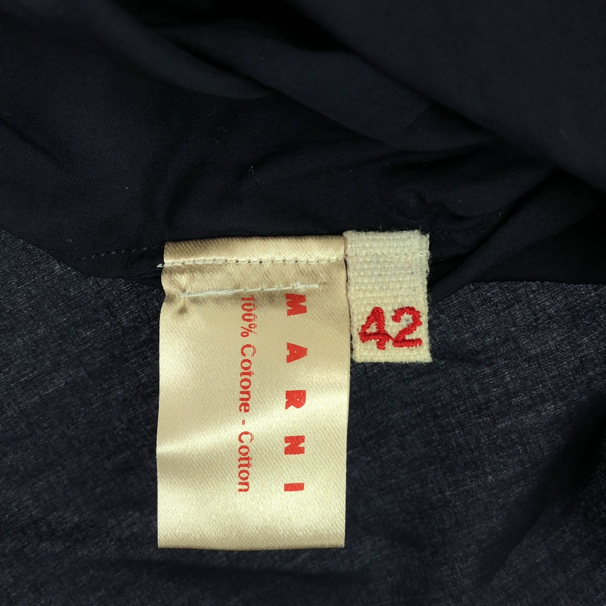 MARNI / マルニ | コットン ギャザー シャツ ブラウス | 42