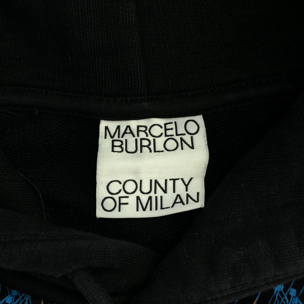 Marcelo Burlon / マルセロバーロン | プリント プルオーバーパーカ | M | メンズ