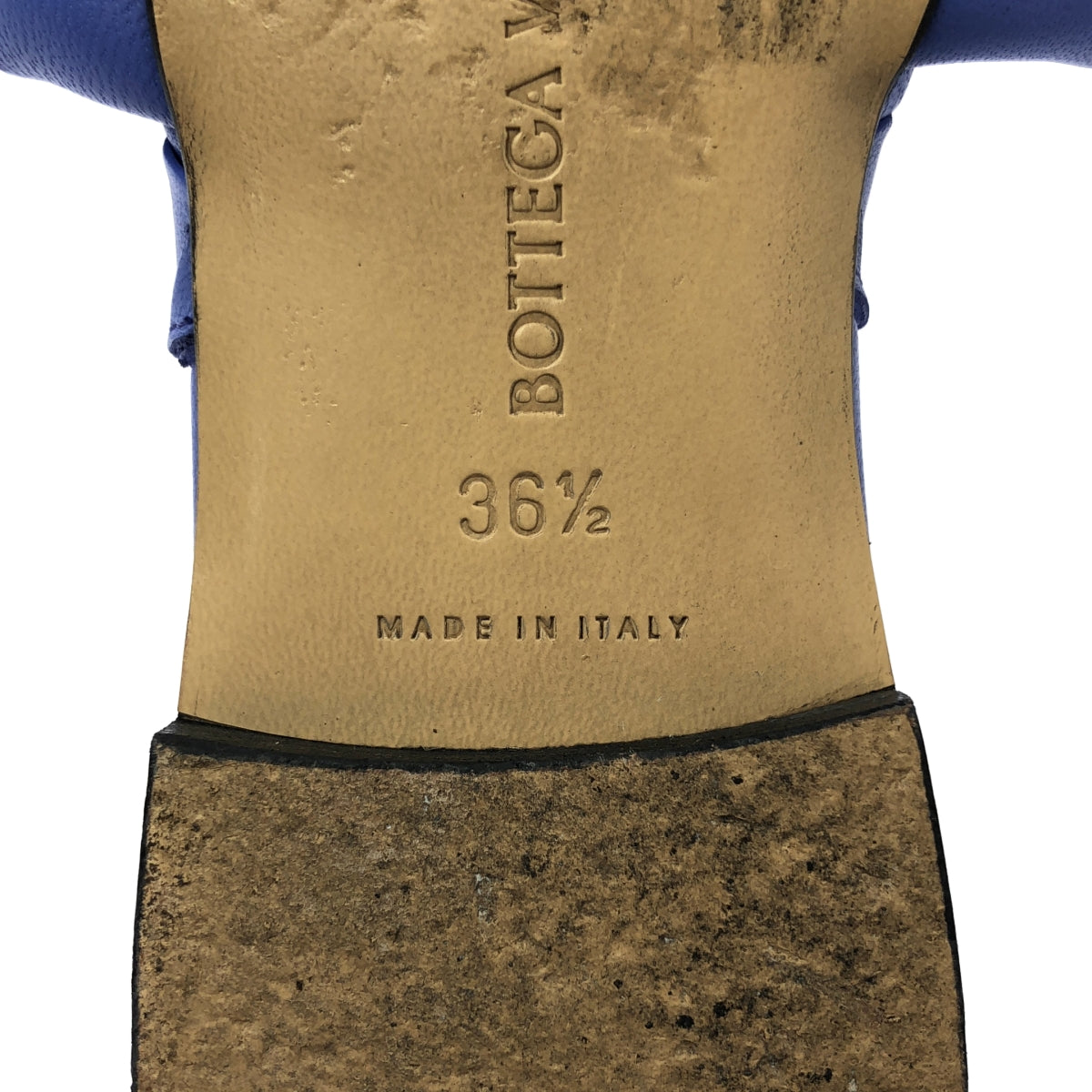 BOTTEGA VENETA / 보테가 베네타 | 인트레차트 스퀘어 투 플랫 샌들 | 36 1/2 |
