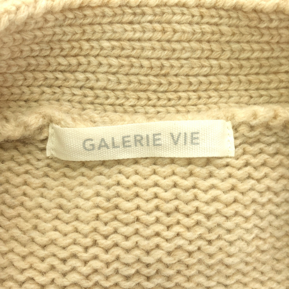 GALERIE VIE / ギャルリーヴィー | ファインウール Vネック ロングカーディガン | S | レディース