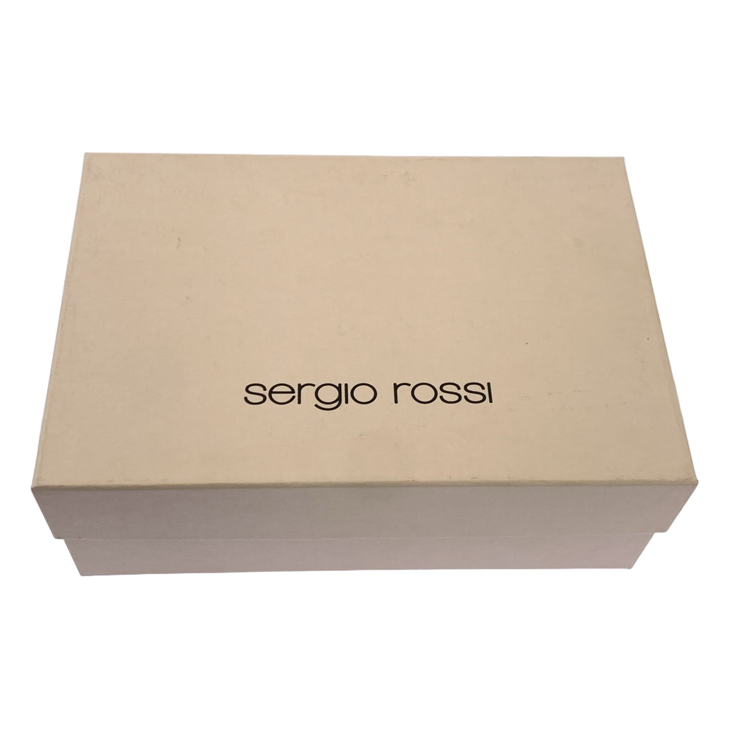 sergio rossi / セルジオロッシ | アンクルストラップ ベロア ヒール パンプス | 36 | バーガンディー | レディース