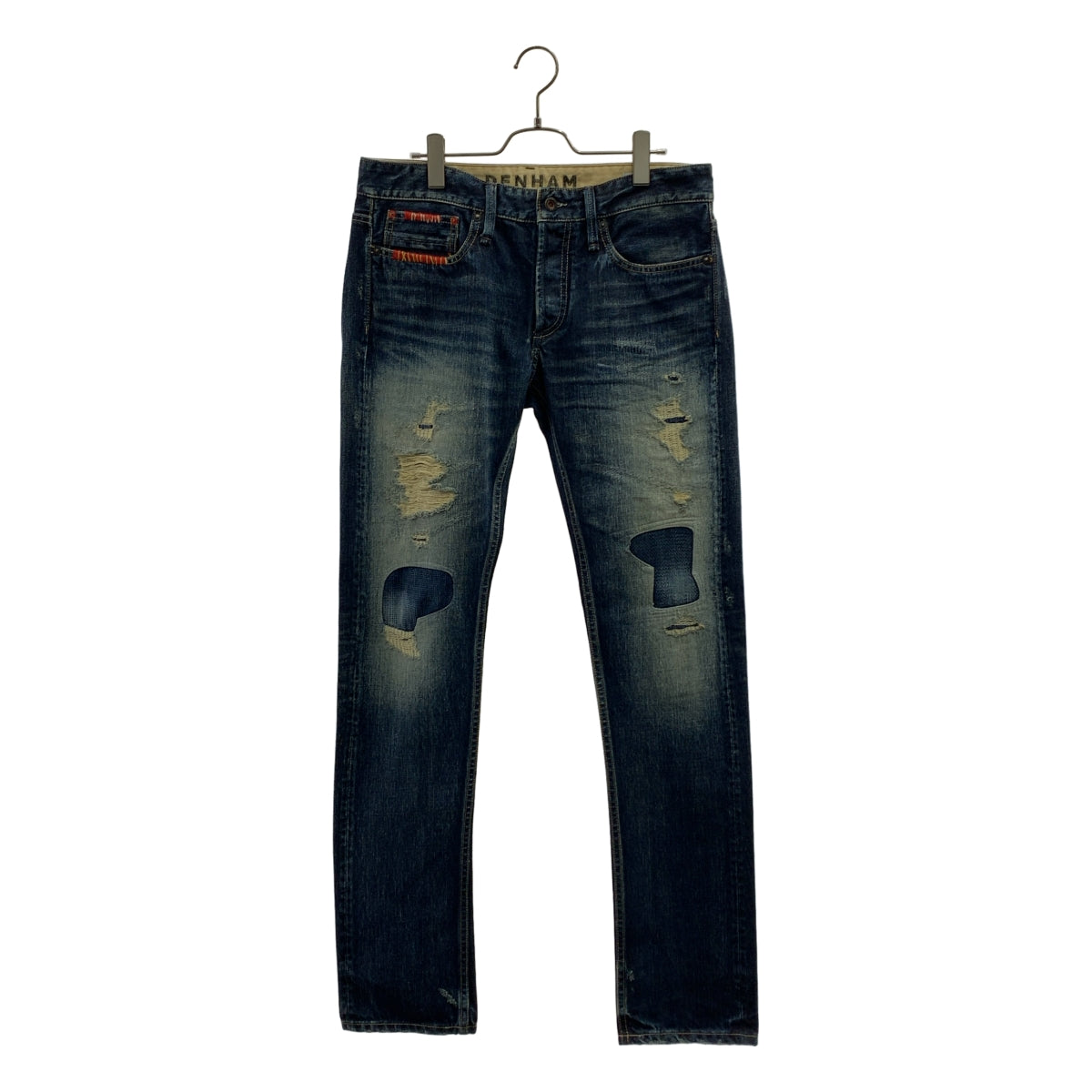 DENHAM / 덴햄 | JAPAN ARTISAN 380개 한정 사시코 데님 팬츠 | W31 L32 |