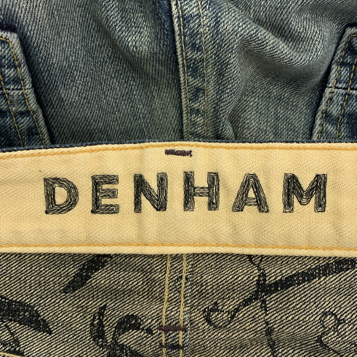 DENHAM / デンハム | JAPAN ARTISAN 380本限定 刺し子 デニムパンツ | W31 L32 | メンズ